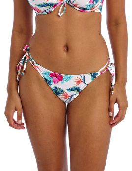 Parte de abajo Bikini Freya Swim Palm paradise Lazos AS205075 White