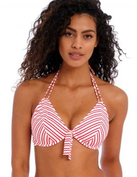 Parte de arriba Bikini Freya Swim New Shores Halter con aros AS202504 Chilli