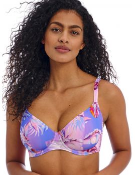 Parte de arriba Bikini Freya Swim Miami sunset Plunge con aros AS204902 Cassis