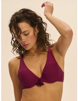 Parte de arriba Bikini Simone Perele MIRACLE Push Up 1EHB30 Grosella