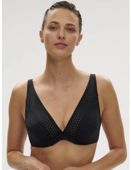 Parte de arriba Bikini Simone Perele Hoya con aros 1EAB41 Negro