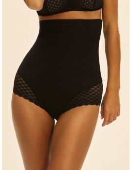 Braga faja alta Subtile color negro