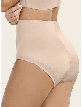 espalda braga faja color beige