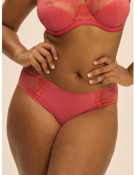 Braga slip Simone Perele Allure 1F2726 Rojo Coralia
