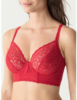 bralette tallas grandes rojo
