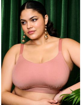 Sujetador sin aros Elomi Downtime bralette EL301417 Ash Rose