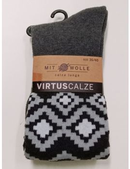 Calcetines Mujer Virtus Lana largo V213 Surtido