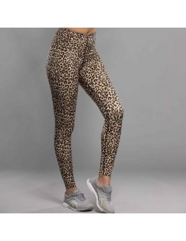 Mallas deportivas animal print, leopardo kalahari