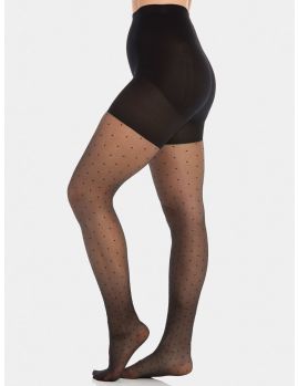 Panty Reductor Magic Bodyfashion Sexy Dots Tights 15SD