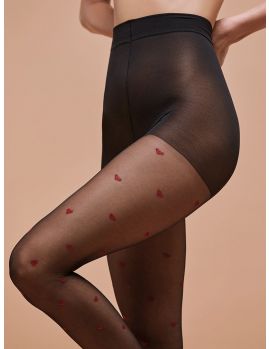 Panty Pompea Rubino 30D Negro