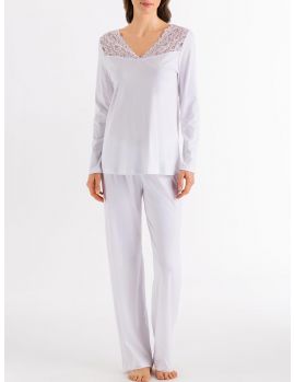 película Escarpado Lluvioso pijama crop algodon mujer | Hanro Natural Comfort | Inimar, lencería y  corsetería online femenina