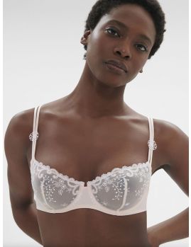 sujetador balconet color rose, modelo talla 90B