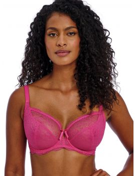 Sujetador sin relleno Freya Fancies Plunge con aros AA1011 Hot Pink