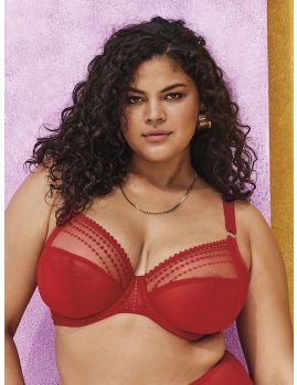 Sujetador Elomi Matilda Plunge con aro EL8900 Rojo