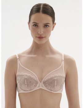 Sujetador escotado Simone Pérèle Singuliere con aros 1A2319 Rosa