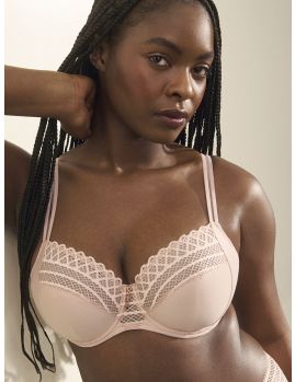 sujetador reductor, color negro carbón