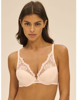 Sujetador Push Up Simone Perele Intrigue 1E2347 Rosa Sakura