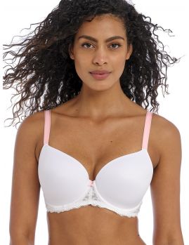 Sujetador con relleno fino, color blanco