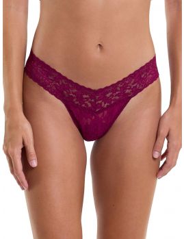 Tanga de encaje rojo Sugar Plum