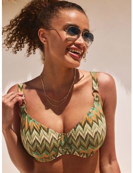 Parte de arriba Bikini Plunge Freya Swim Arizona wave Vista