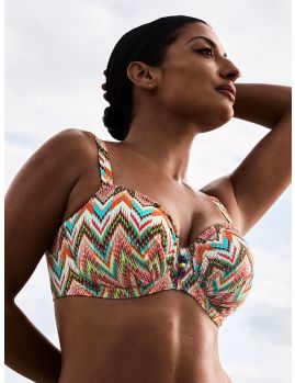 Parte de arriba bikini con aros Primadonna Swim Tubou