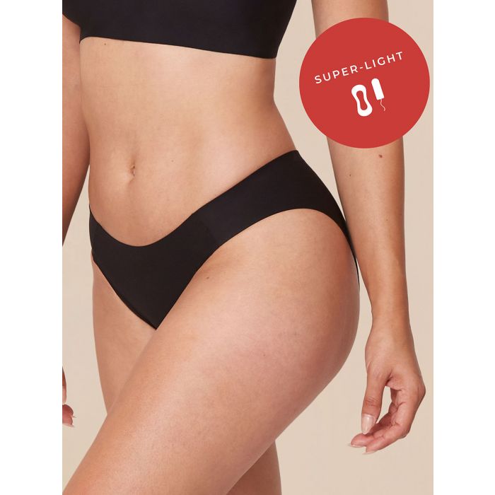 Braga menstrual everyday bikini, Absorción super ligera