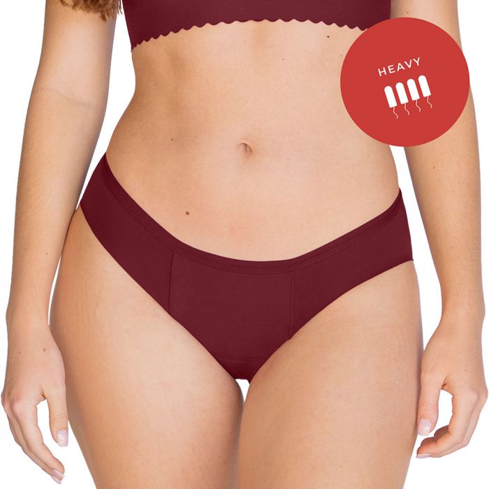 Bikini Menstrual Brasileño Ligera-Moderada