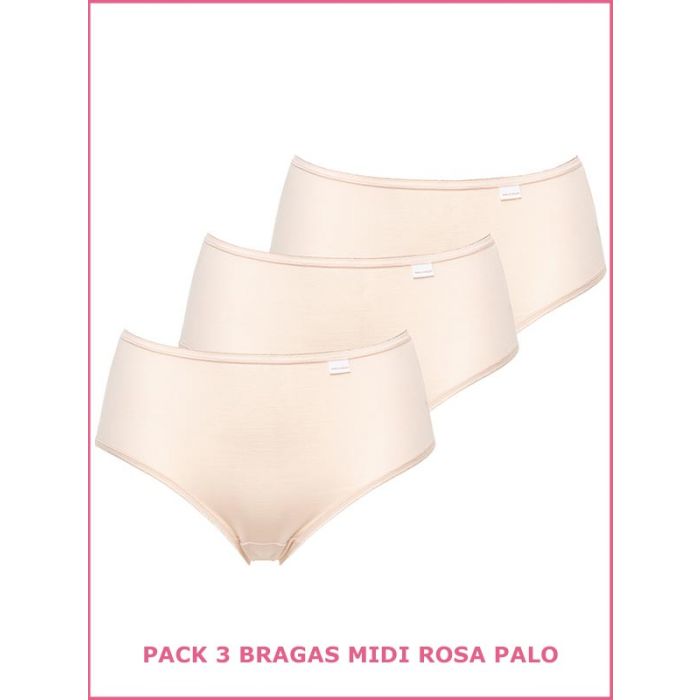 Bragas algodon organico pack 3u | Complexe | Inimar, lencería y corsetería online