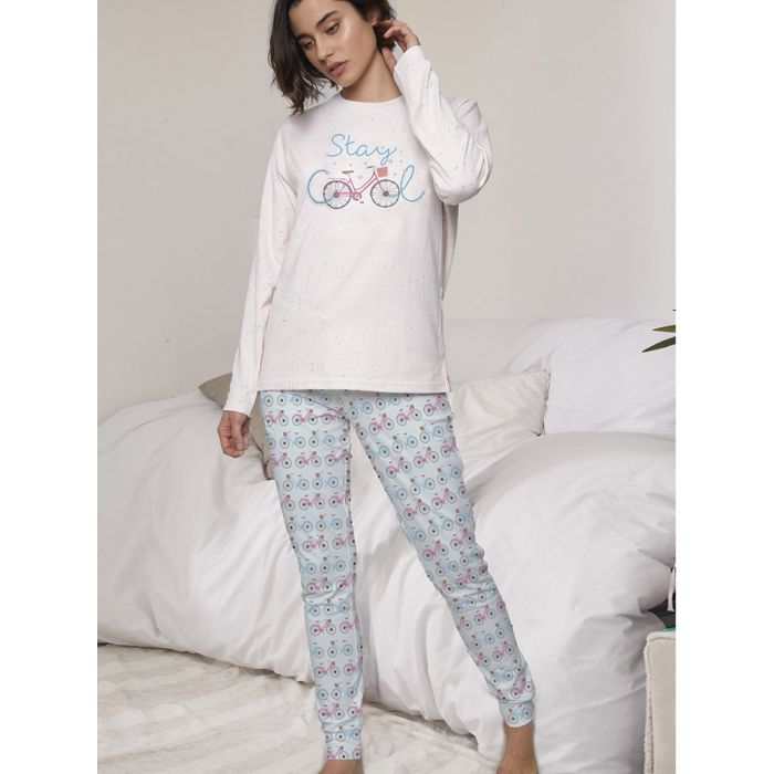 pijama algodon mujer 55797| Admas AW21 | Inimar, lencería y online femenina