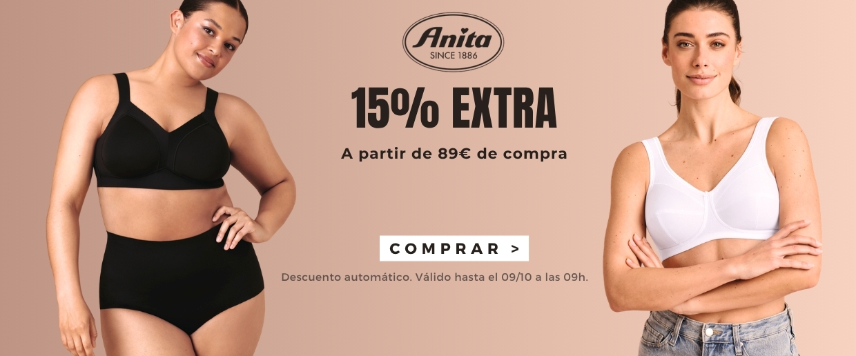 Anita - 15% extra de descuento en lencería