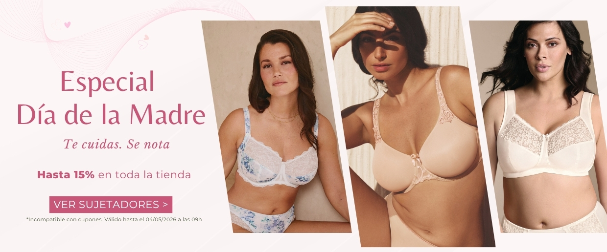 Promo Día de la Madre: Sujetadores -15%
