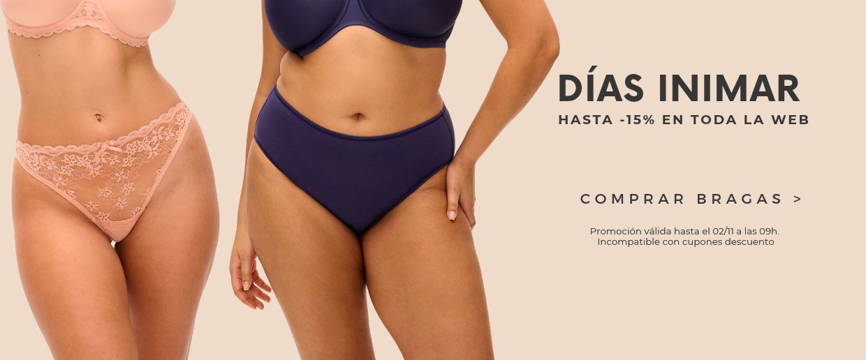 Descuentos en bragas por los Días Inimar.