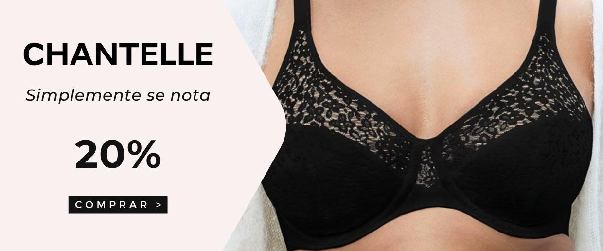 Promoción Chantelle: 20% de descuento durante 48 horas