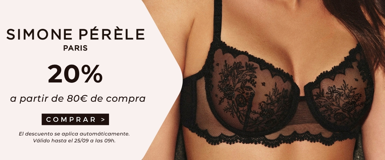 lencería simone perele al 20% a partir de 80€ de compra