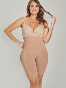 faja para vestido tipo pantalón de talle alto Leonisa 012807M Faja pantalón Leonisa, talle alto